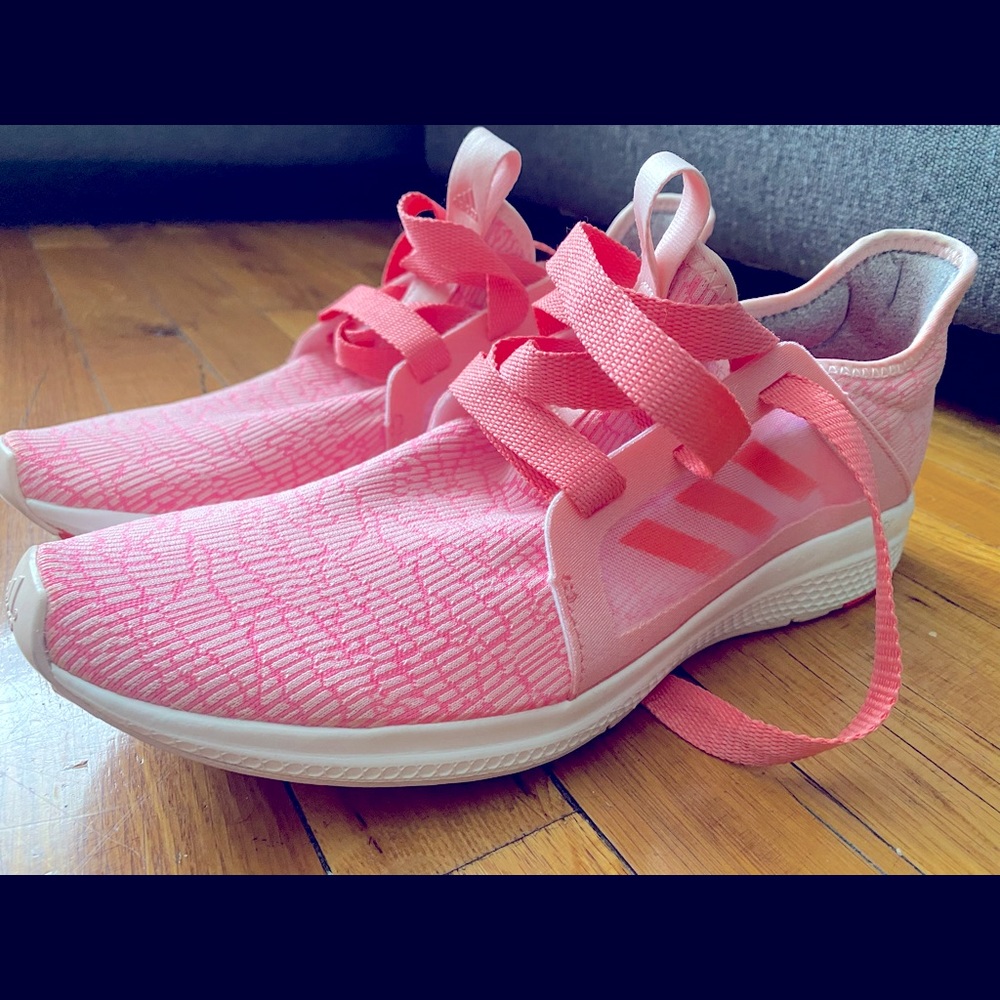 Adidas Womens Pink Edge Lux Running Shoes US 10.5